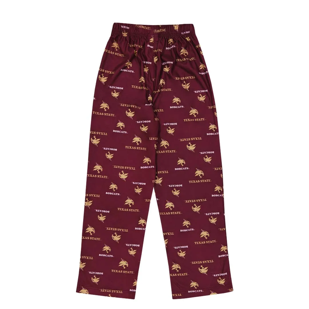 Kids' (Junior) Texas State Bobcats Printed Pant (K48LF405)