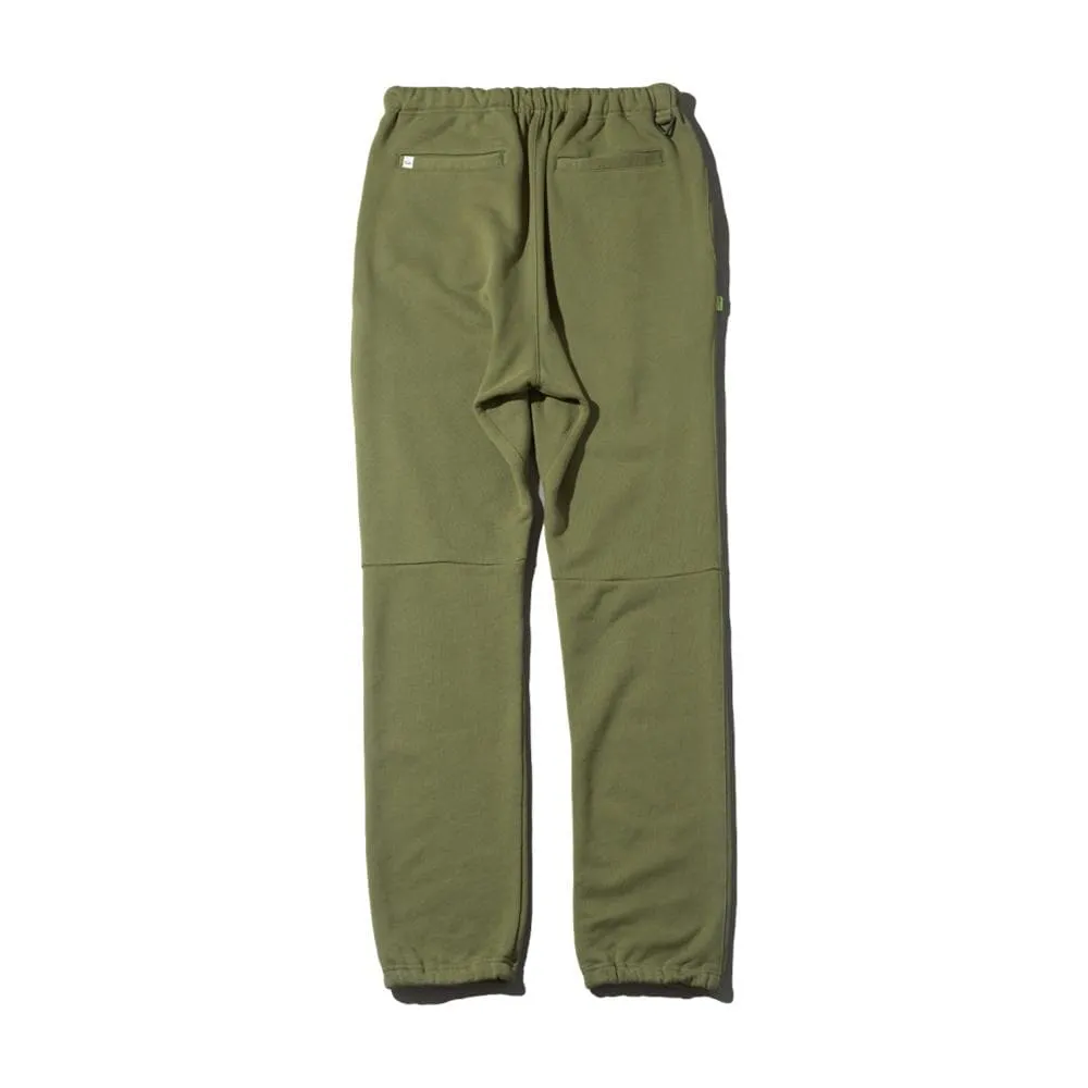 MAGICSTICK WIND AND SEA X MAGIC STICK OG LOGO SWEAT PANTS-OLIVE