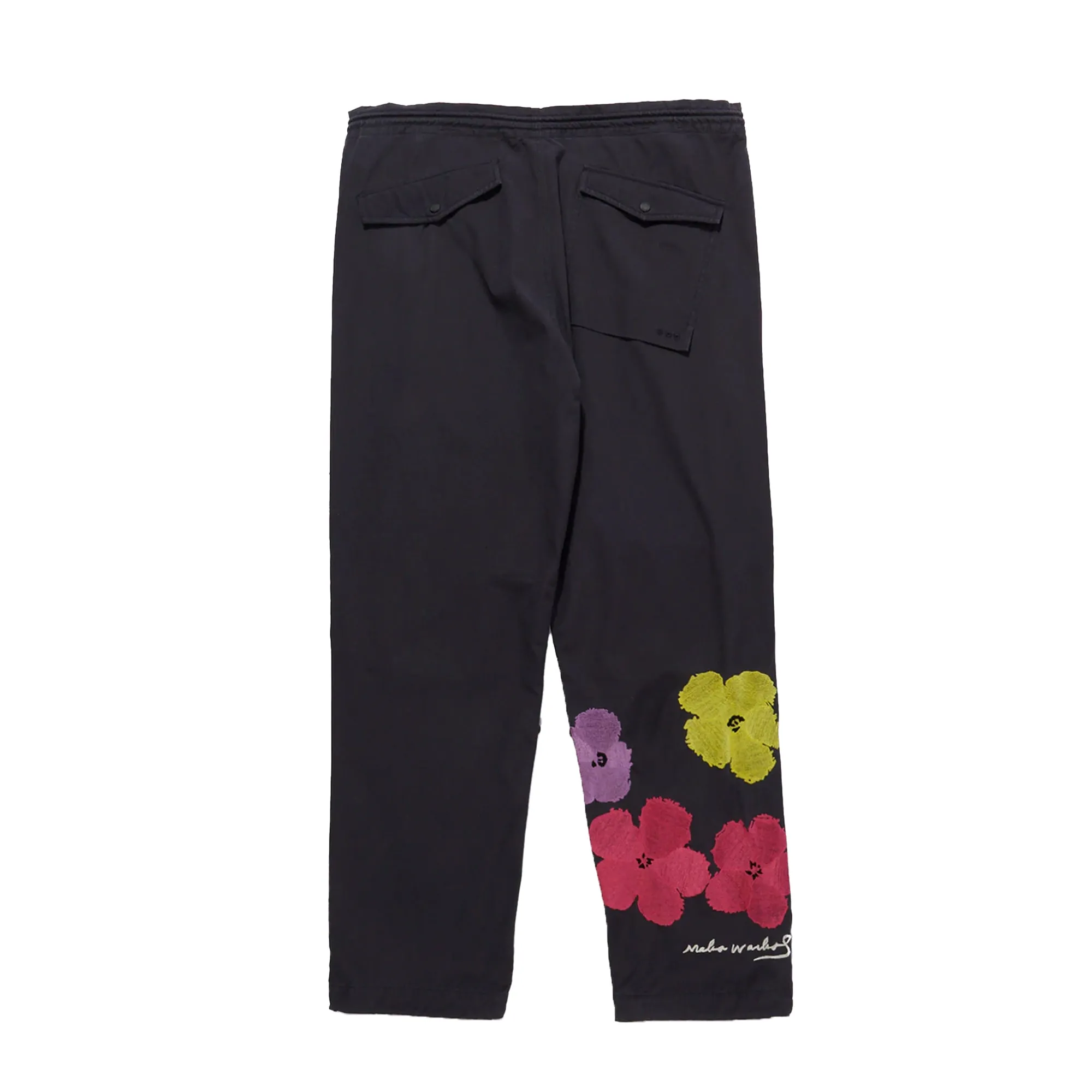 Maharishi Mens Warhol Flowers Snopants Black