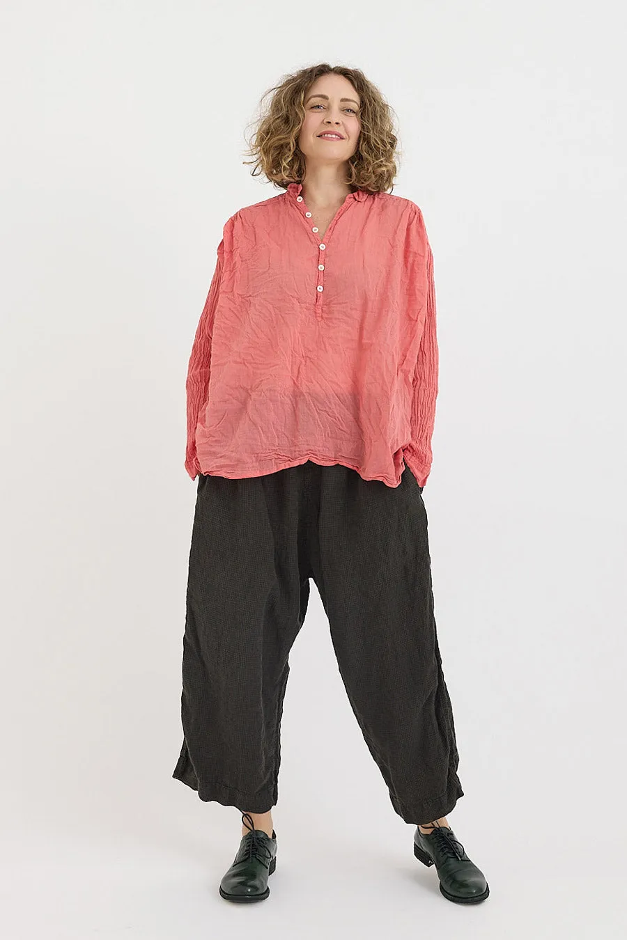 Metta - Murphy Tailored Pant - Mid Weight Linen