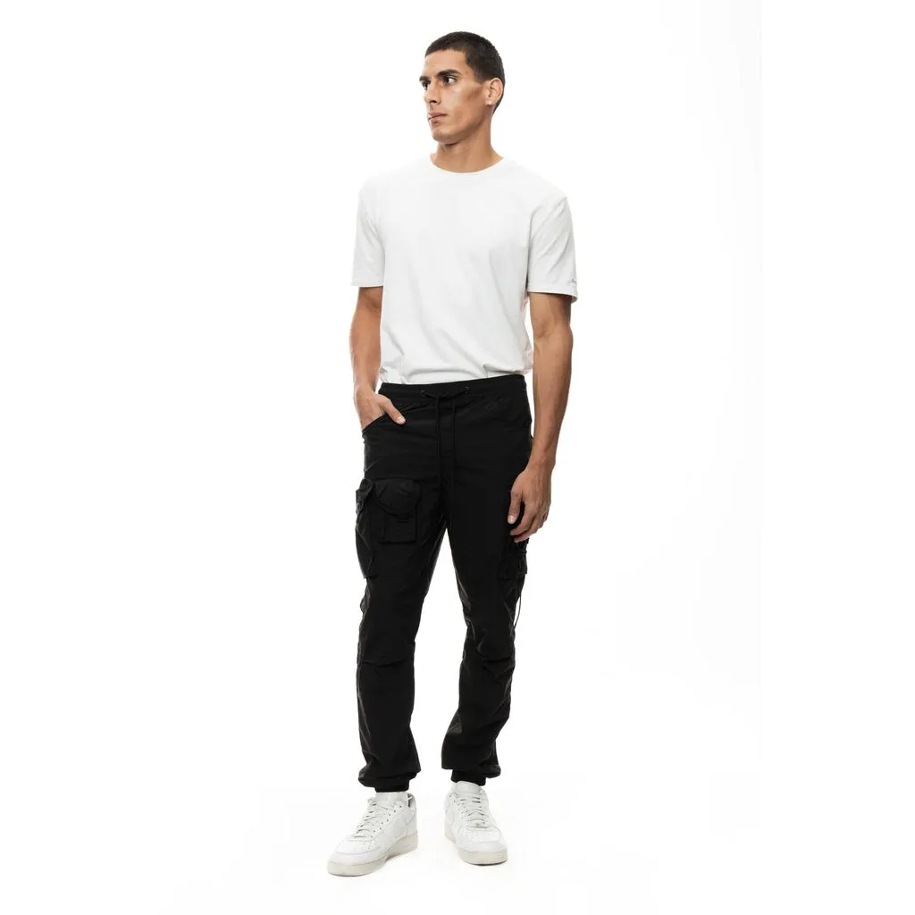 Mixed Media Utility Pant - Black