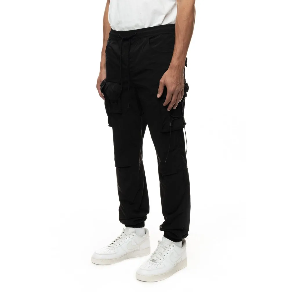 Mixed Media Utility Pant - Black