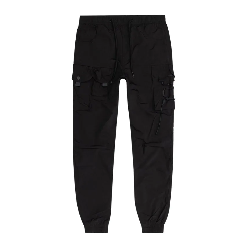 Mixed Media Utility Pant - Black