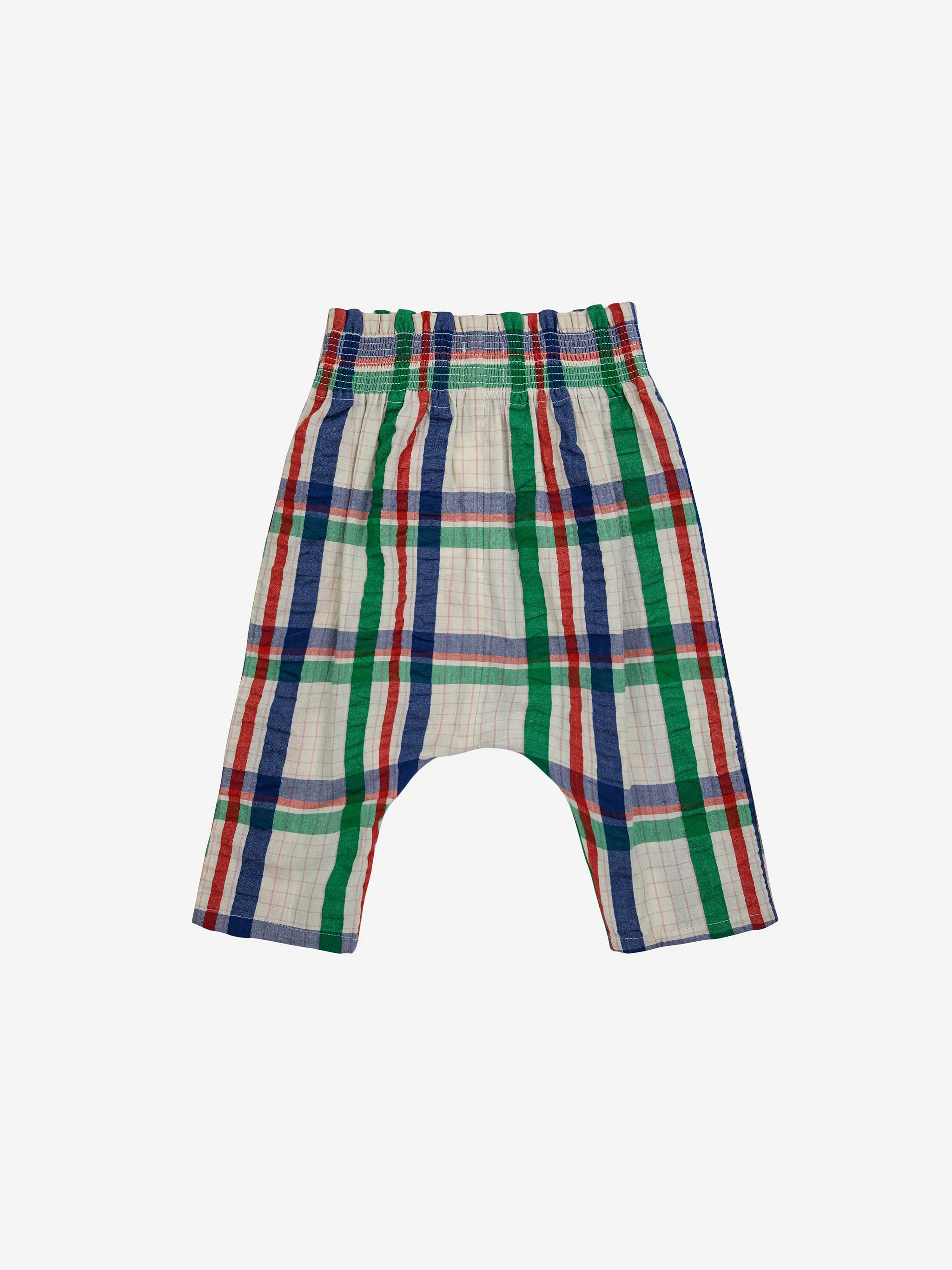 NEW Bobo Choses BABY | Baby Madras Checks woven harem pants