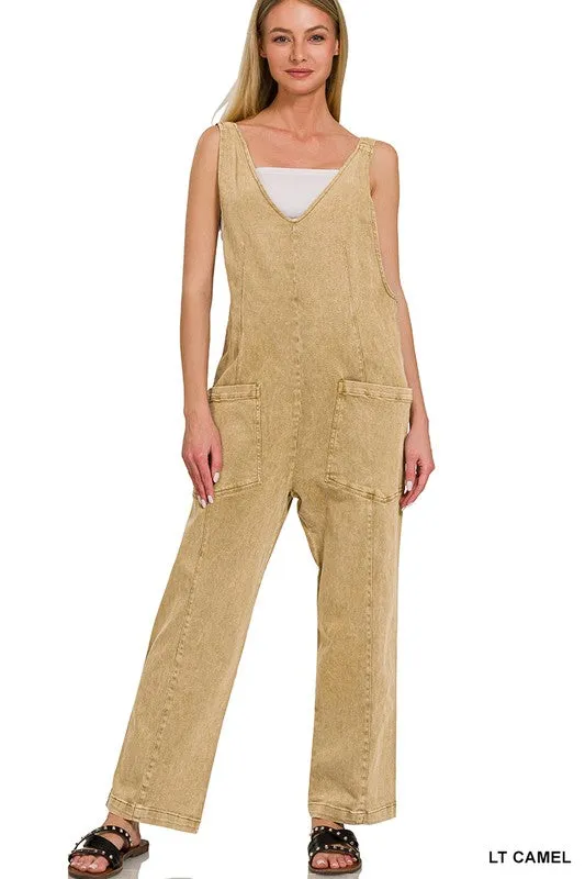 Newbury Overalls in Camel