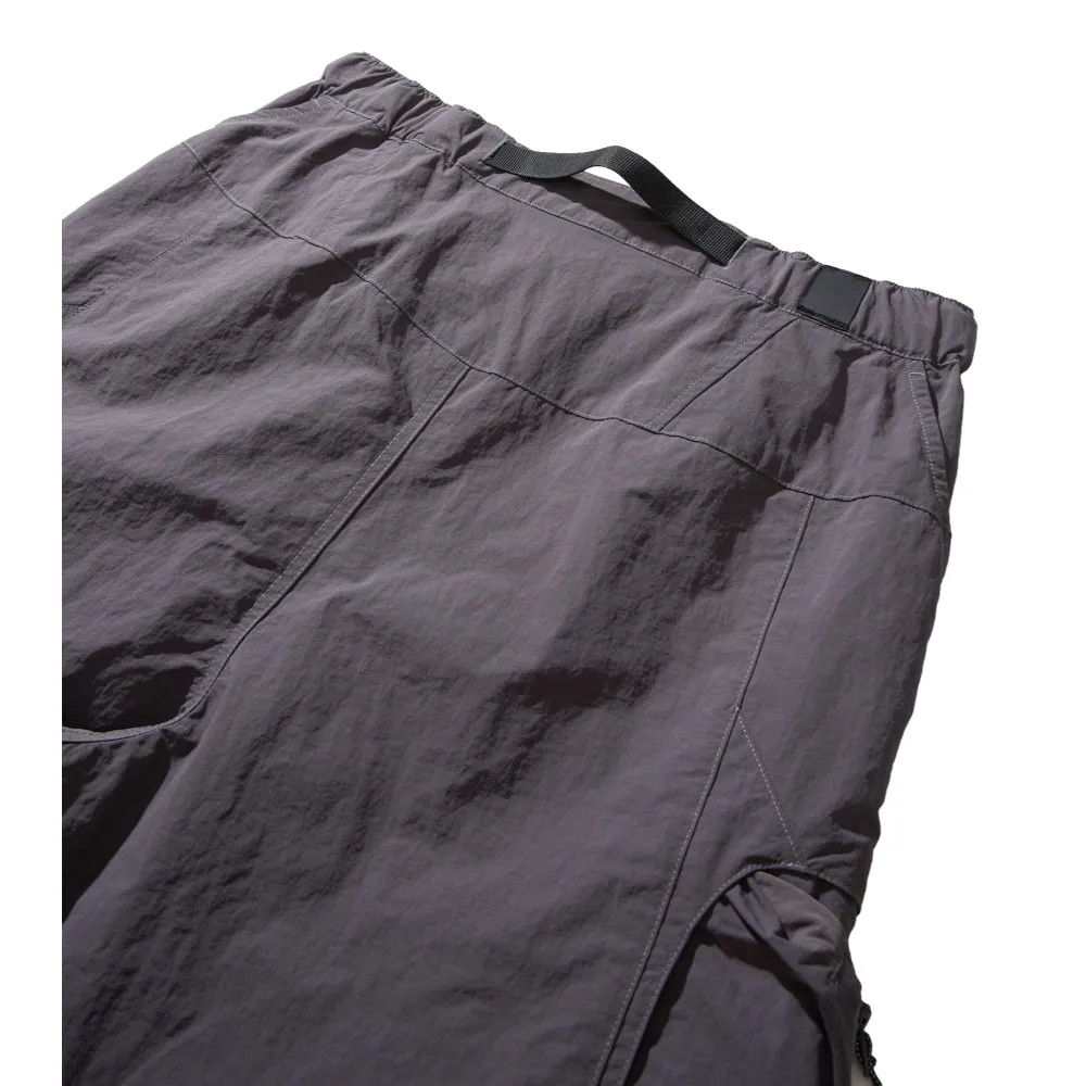 NINE POINT NINE MESH BREATHE MULTI POCKET PANTS-OLIVE