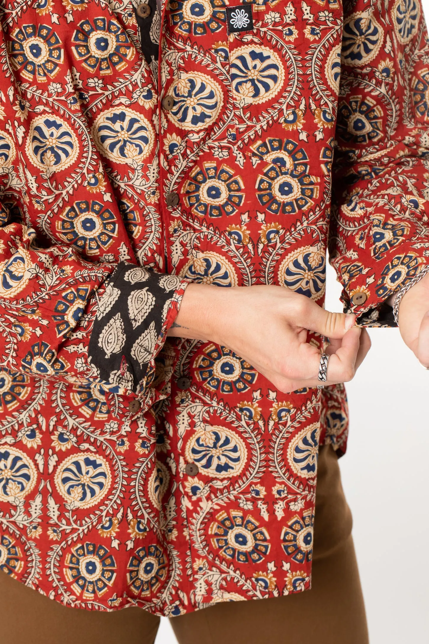 Niraj Indian Block Print Shirt