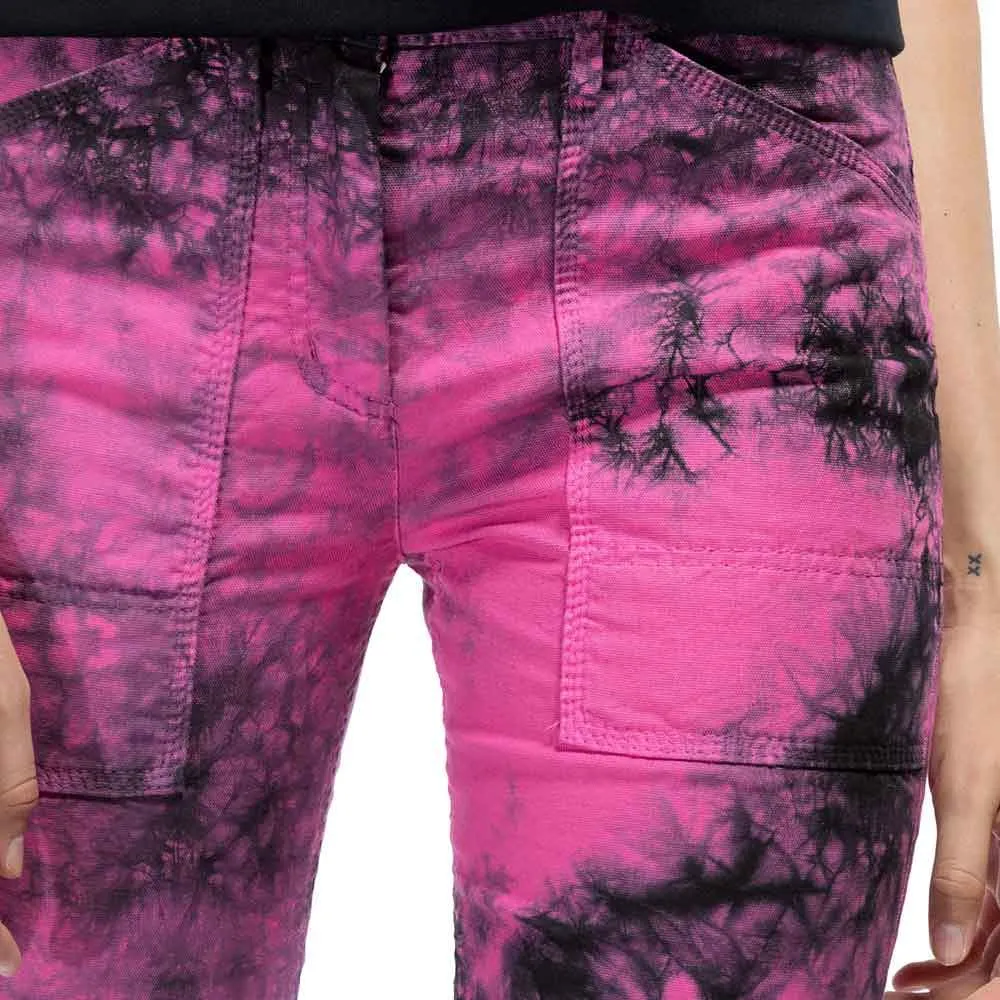 No. 21  Cropped Tie Dye Pants