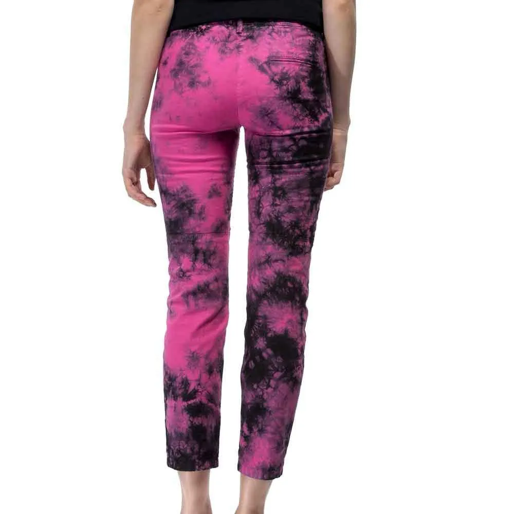 No. 21  Cropped Tie Dye Pants