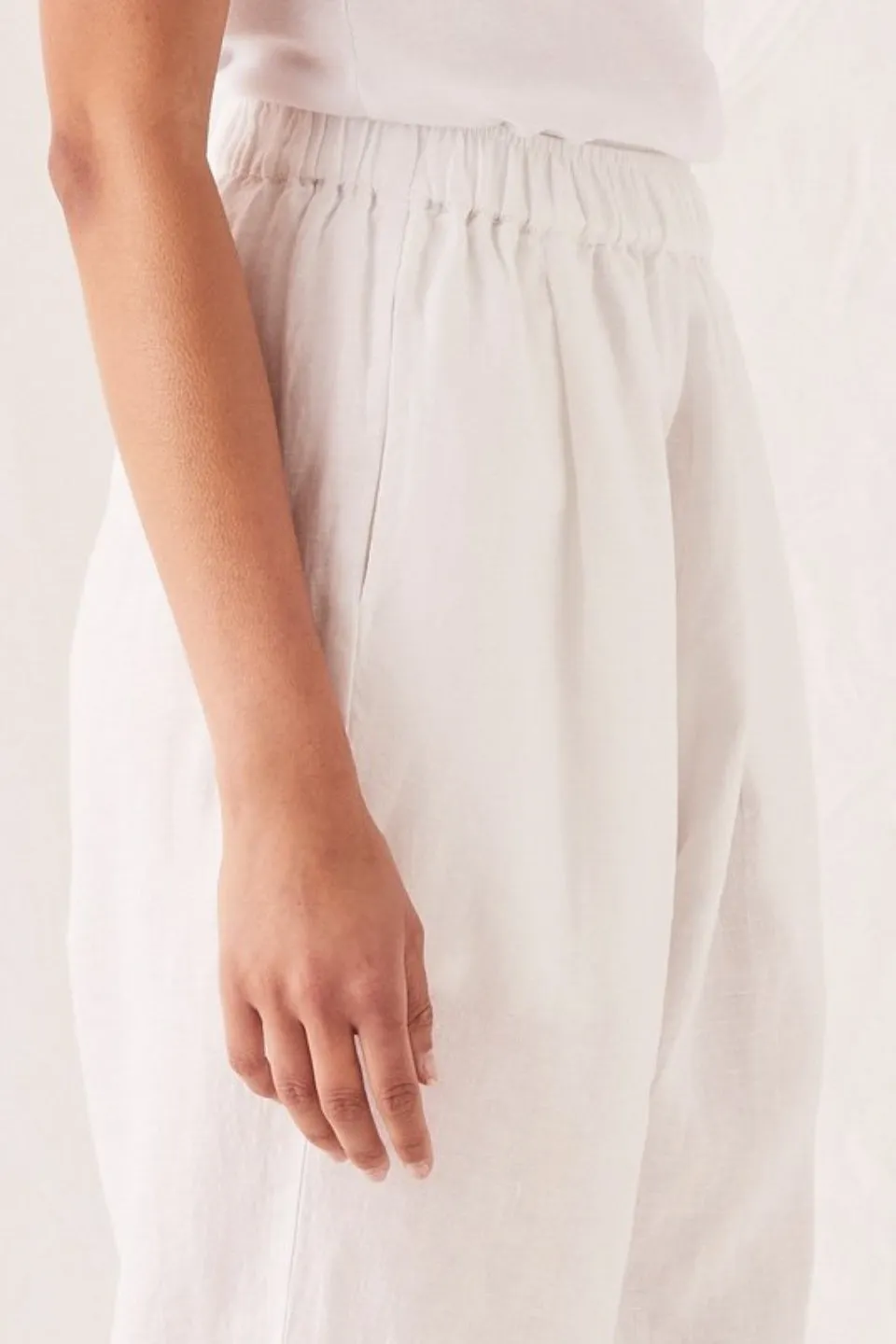 Noma Linen White Pant