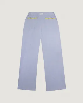 Oudin Seersucker Pants "lemon"