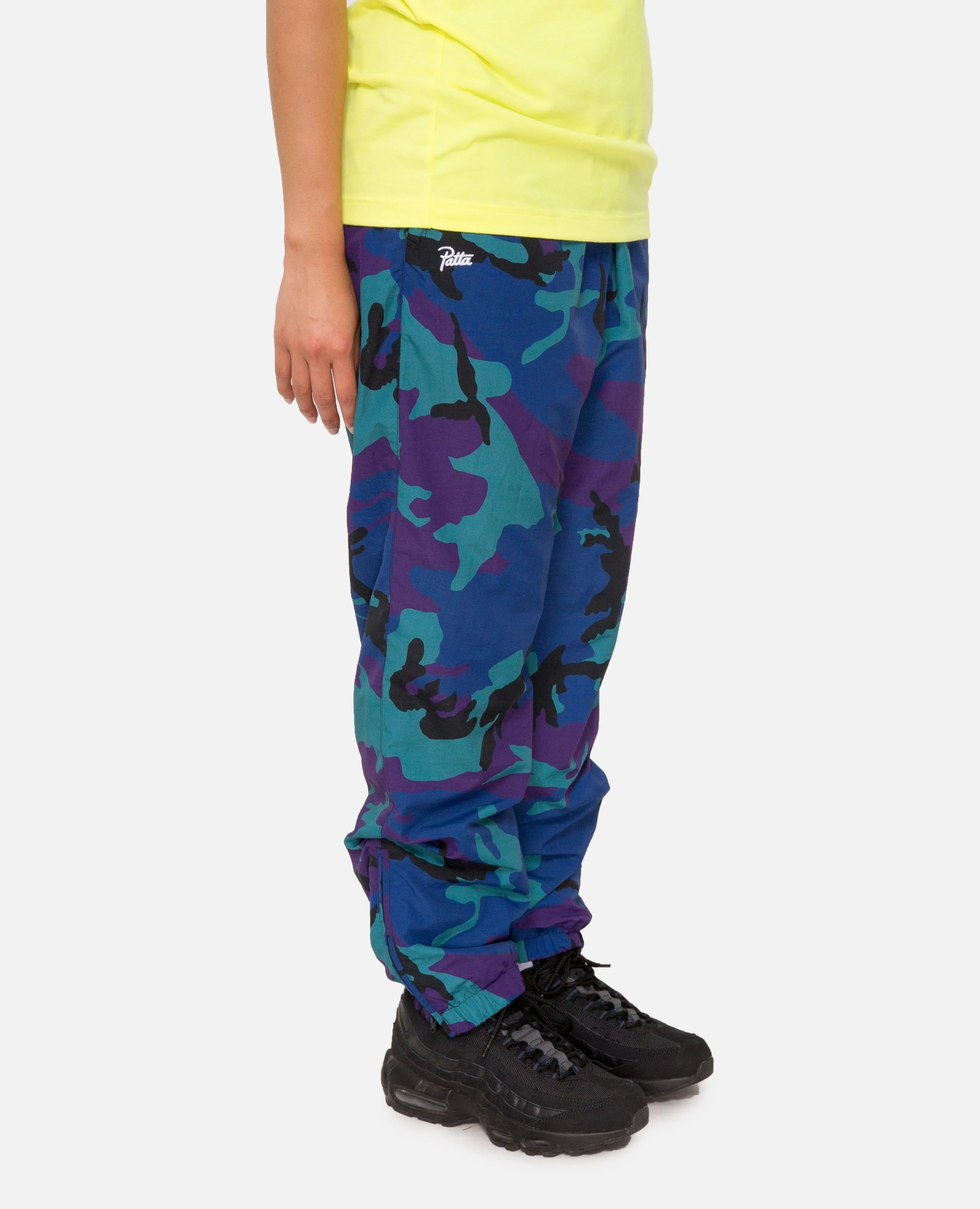 Patta Basic Nylon Relaxed Track Pants (Midnight Camo)