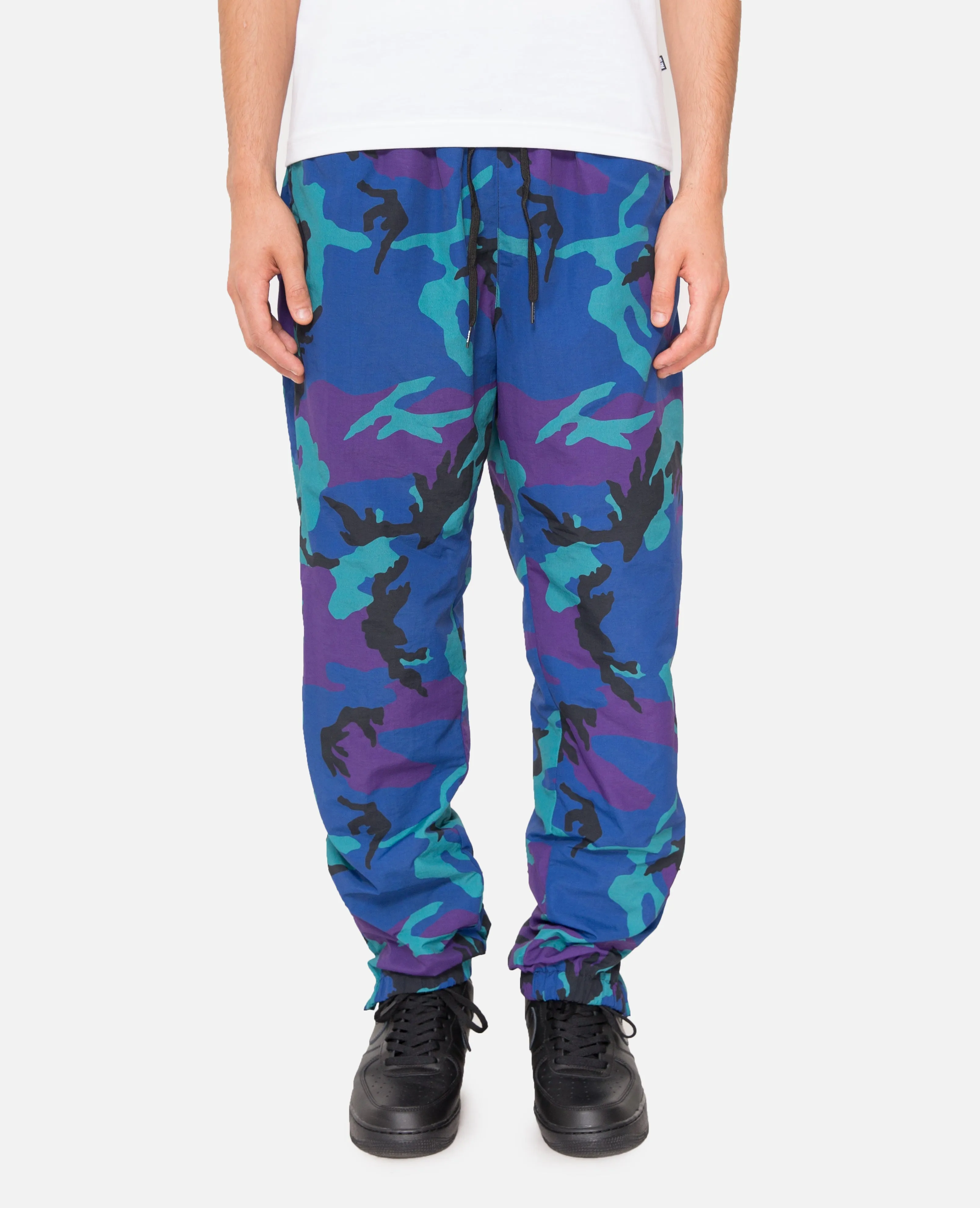 Patta Basic Nylon Relaxed Track Pants (Midnight Camo)