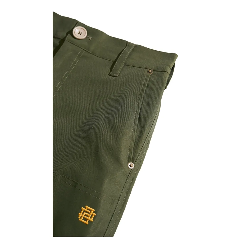 PUBLISH DOUBLE KEENS WORK PANTS-ARMY