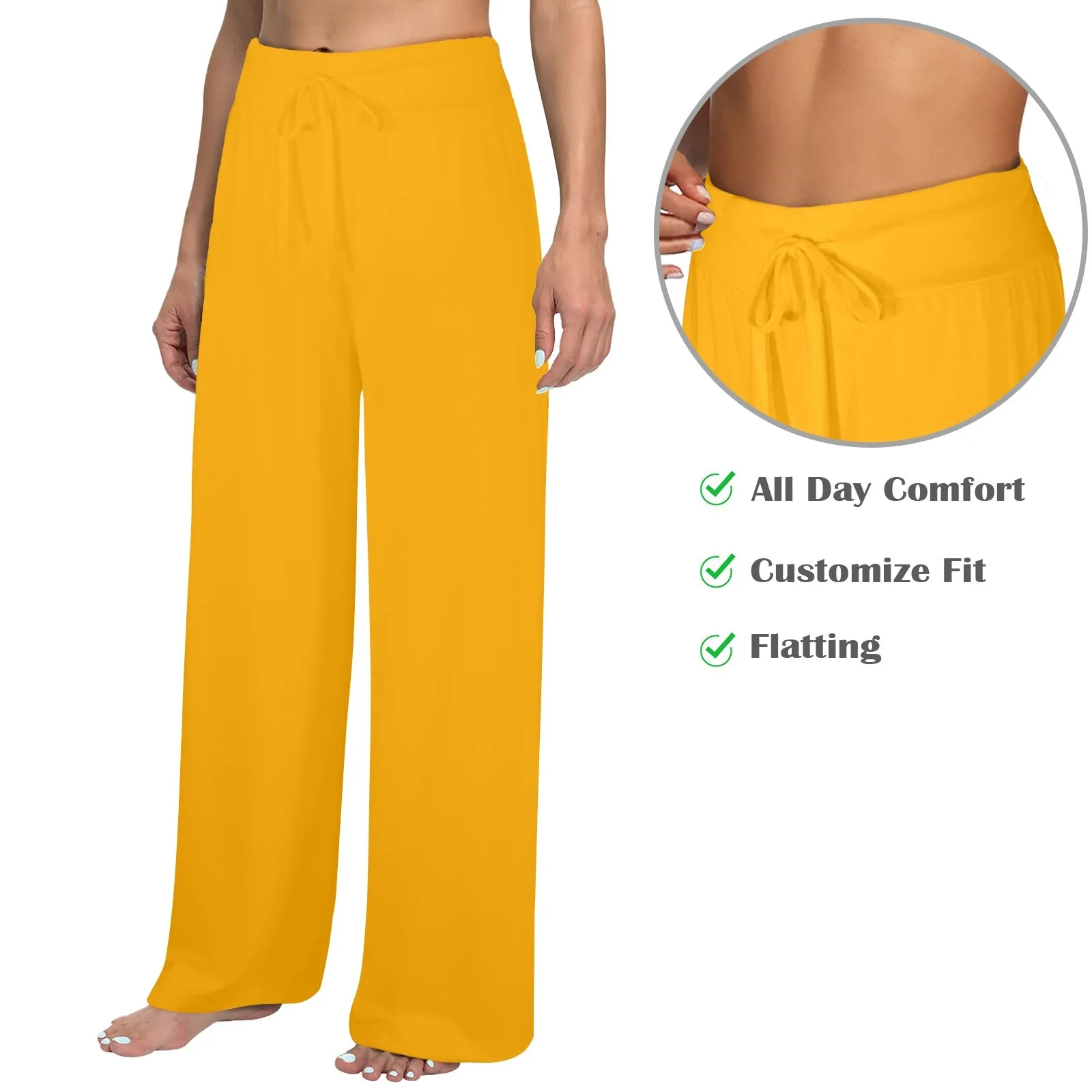 saffron Women's Wide Leg Lounge PantS