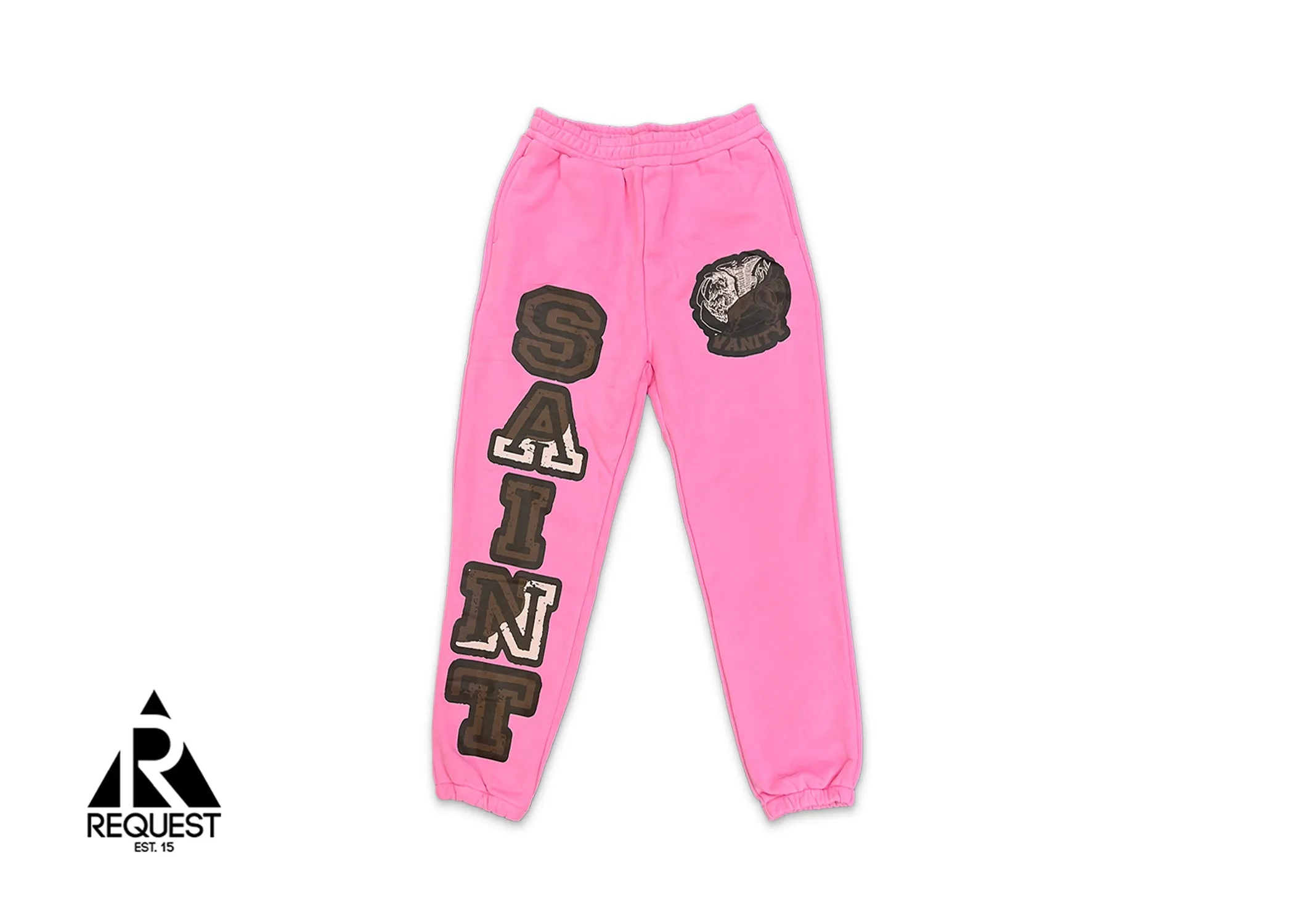 Saint Vanity Logo Sweatpants Pink