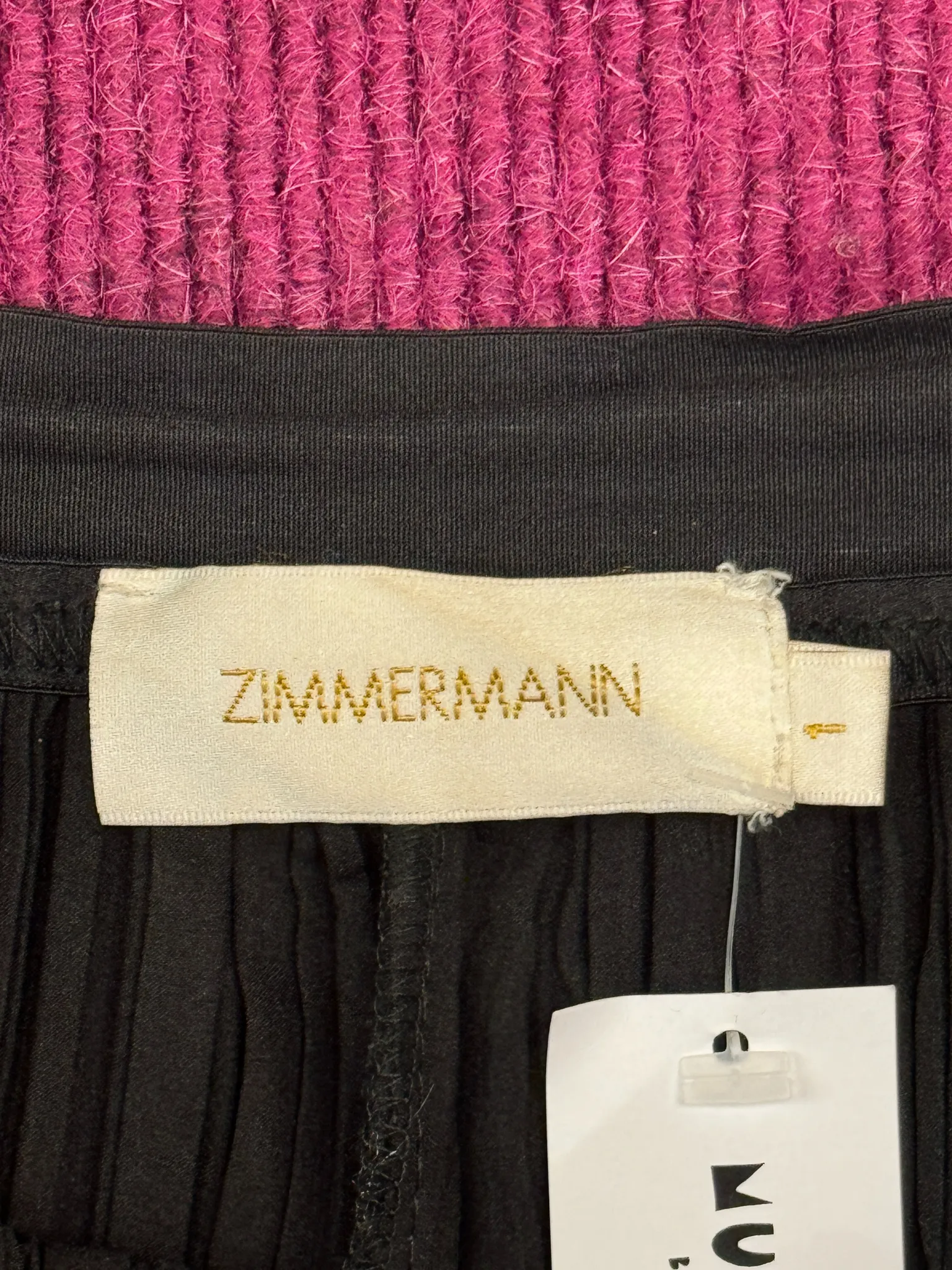 Size 10 - Zimmermann Black Pleated Pants