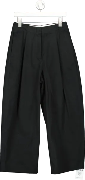 studio nicholson Black Dordoni Volume Pants UK 10