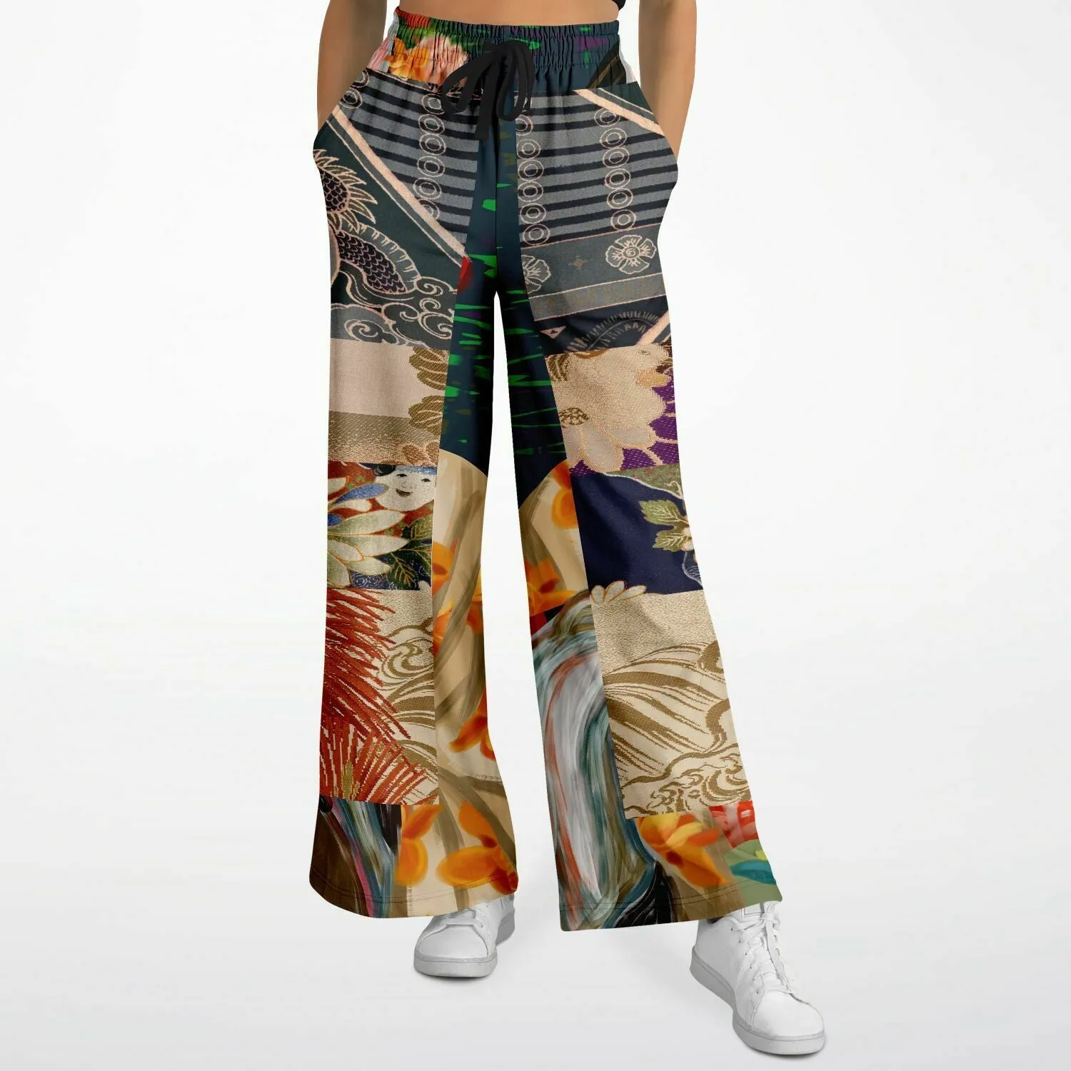 Sushi Boat Eco-Poly Stretchy Phat Bellbottoms