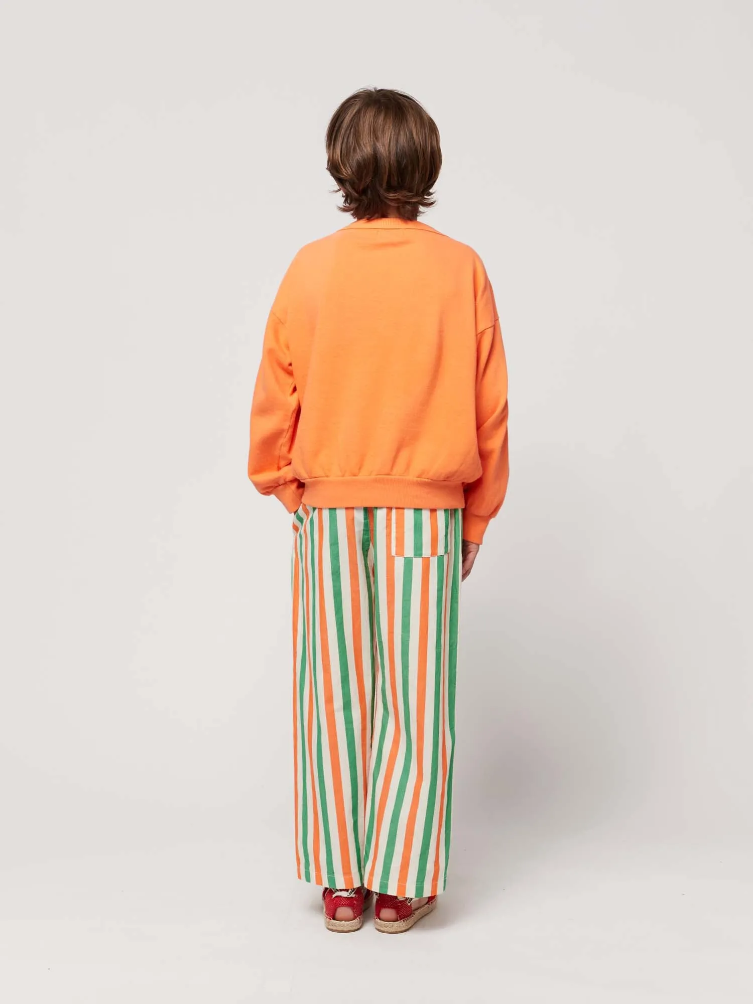 Vertical Stripes Woven Pants