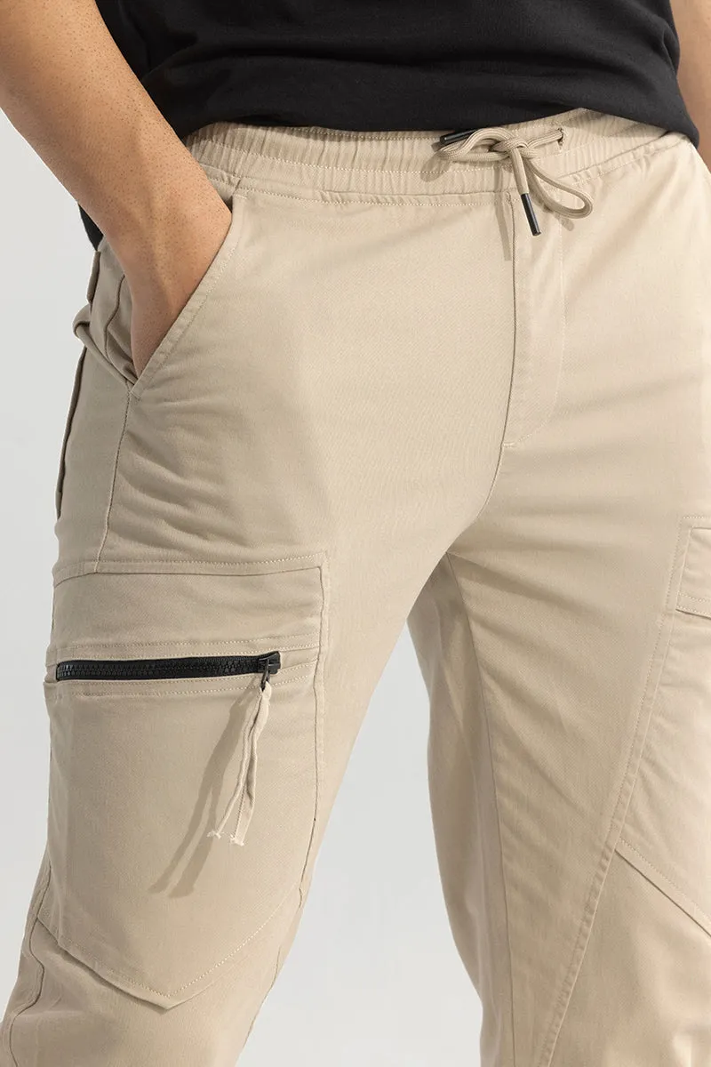 Vertix Beige Cargo Pant