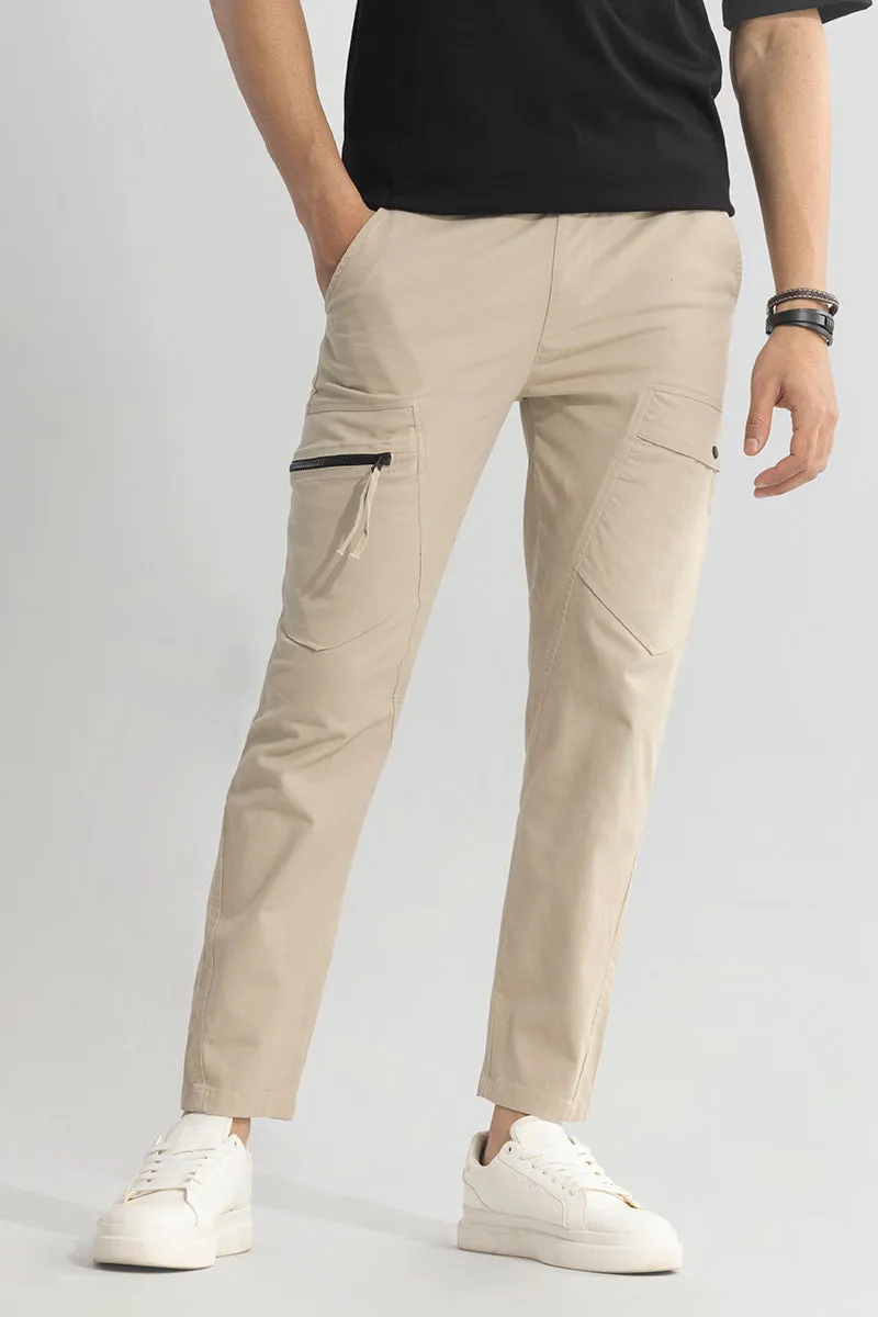 Vertix Beige Cargo Pant