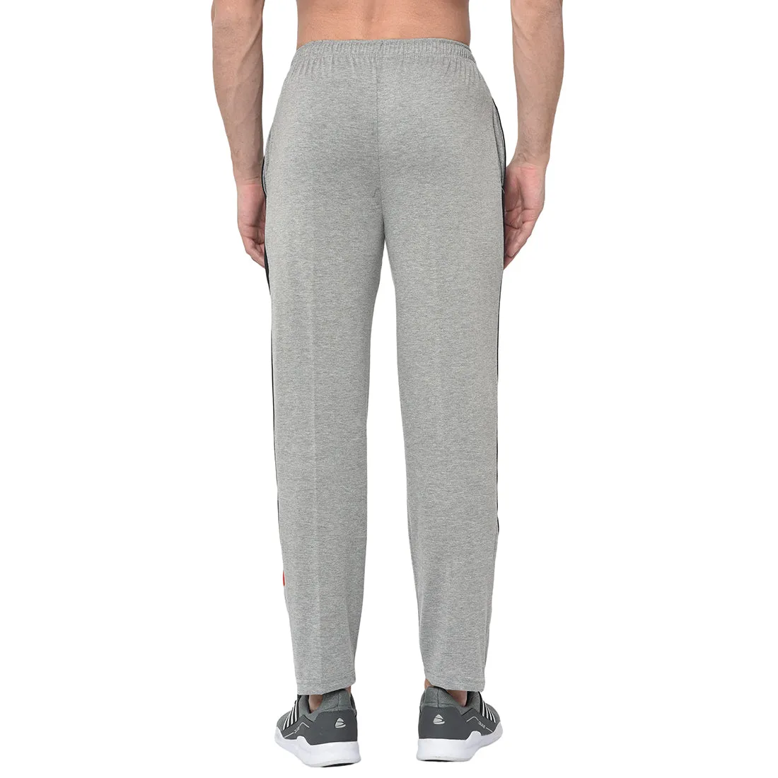 Vimal Jonney Grey Cotton Trackpant For Men's