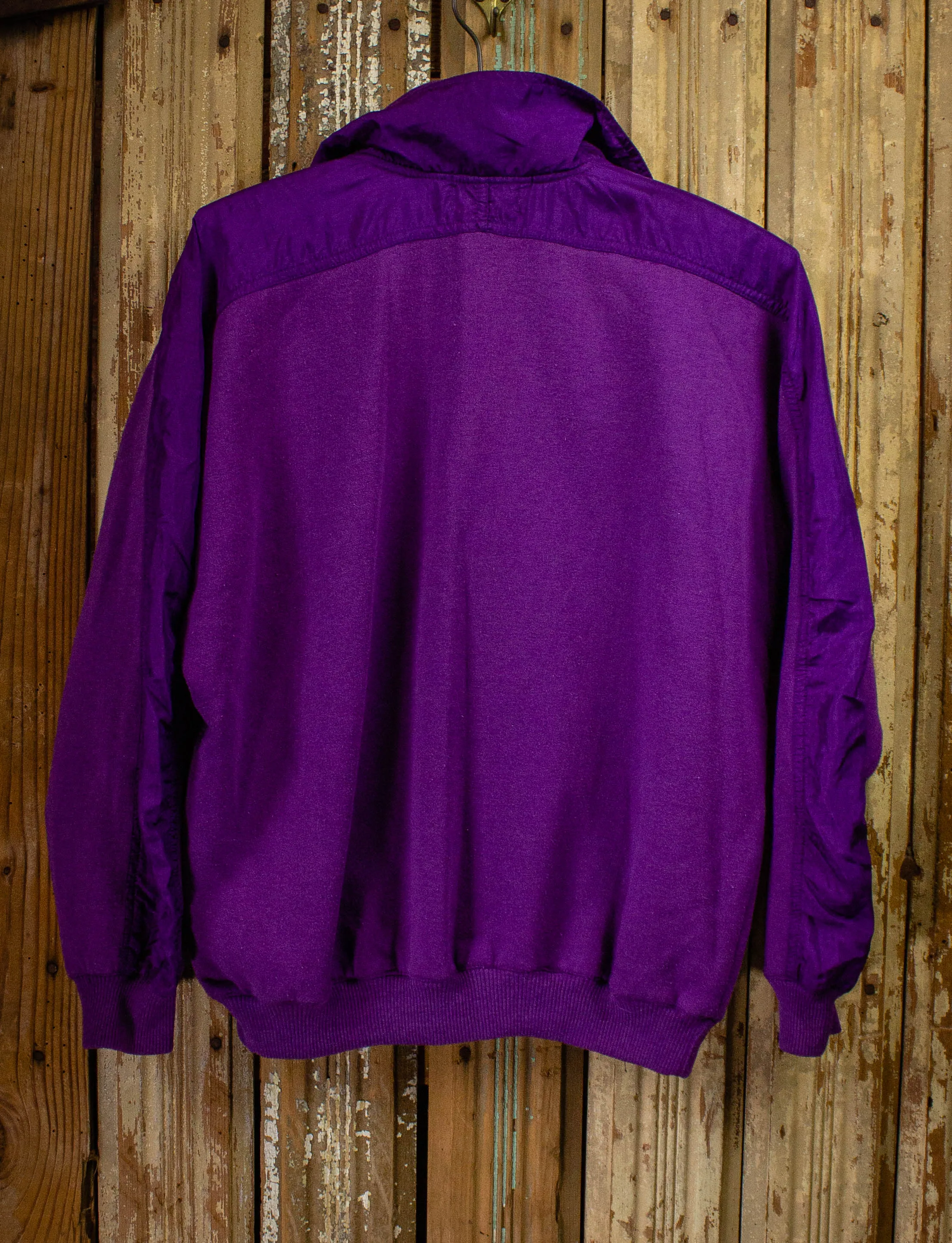 Vintage Bocco Purple 2 piece track suit 1980s M