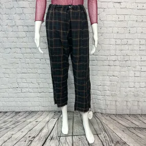 Vivienne Pant in Brown Plaid by Paper Temples