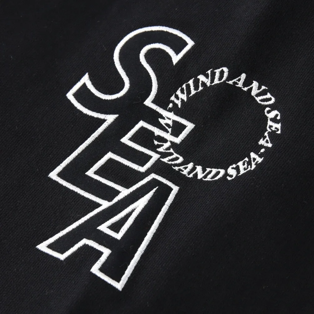 WIND AND SEA SEA (S_E_A) SWEAT PANTS-BLACK