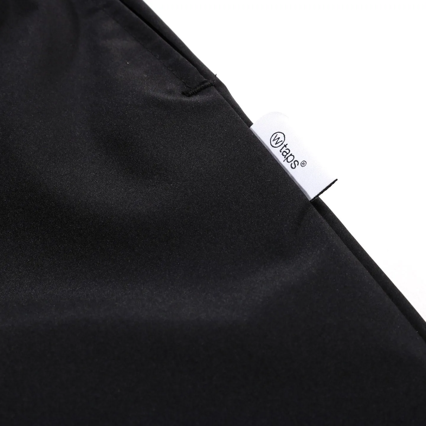 WTAPS SPORT TROUSERS POLY TAFFETA BLACK