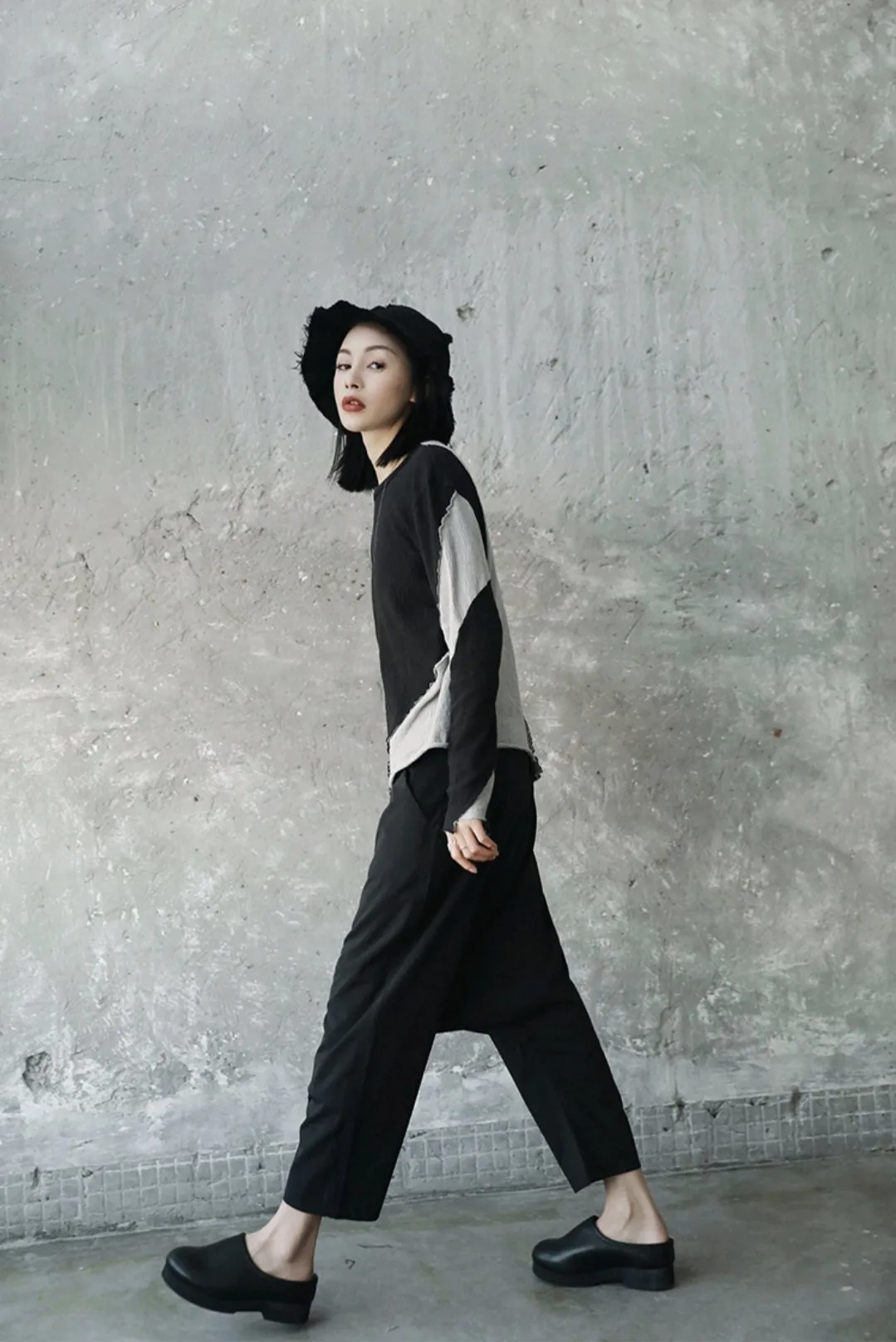 Yuuto Stretchy Wide Leg Pants