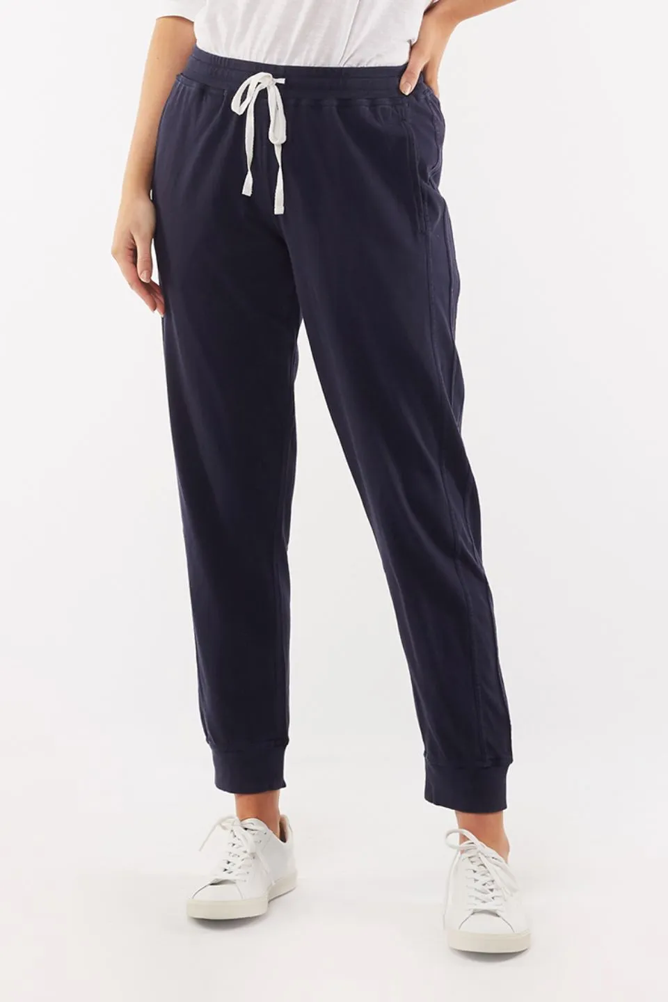 Zen Fleece Navy Track Pant